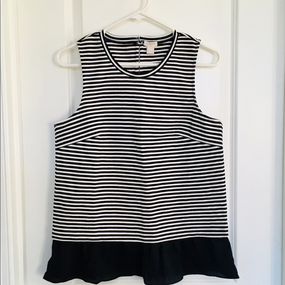 J Crew Striped Top